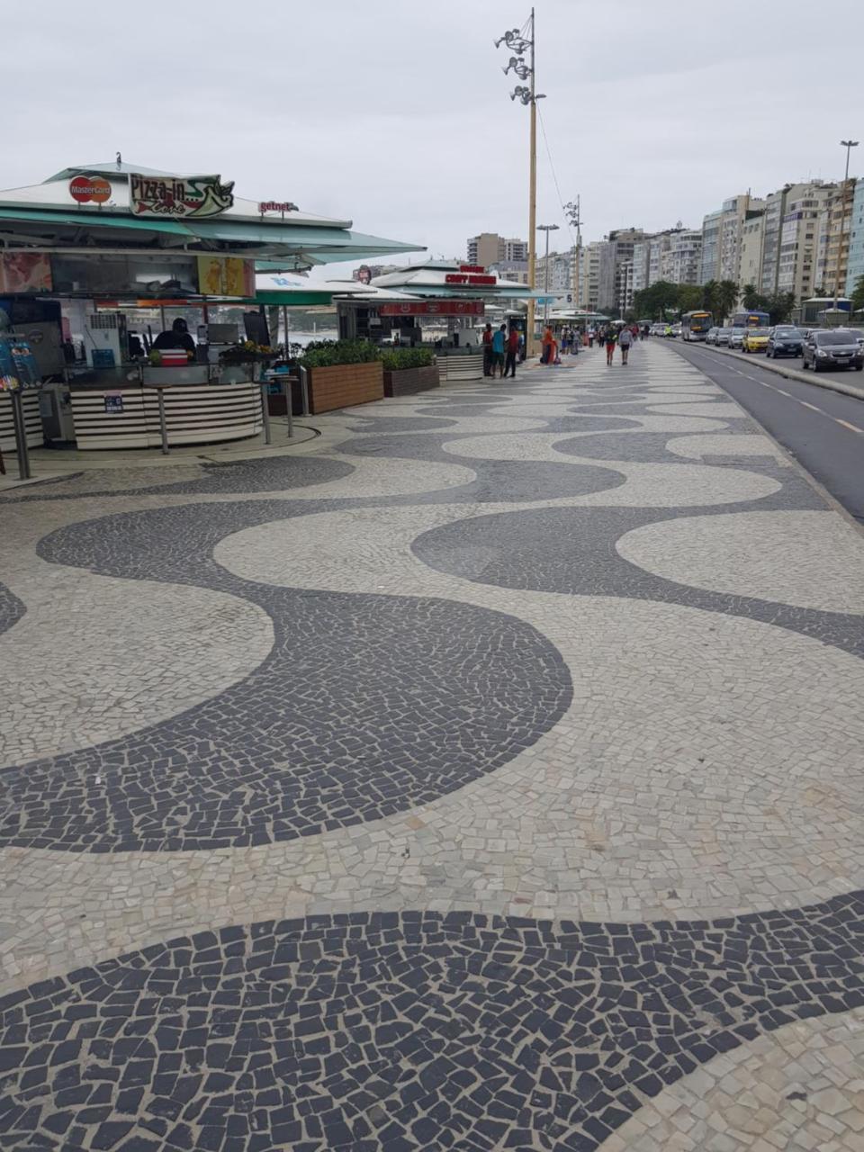 Copacabana beach Río de Janeiro Exterior foto
