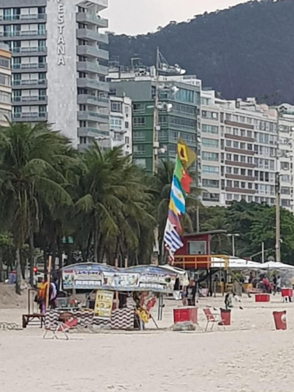 Copacabana beach Río de Janeiro Exterior foto